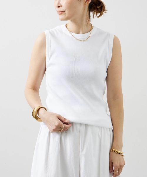 追加 dignity sleeveless（Tシャツ/カットソー）｜Deuxieme