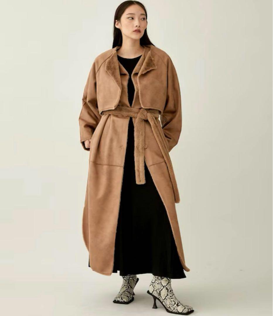 新品★ MANY WAY USEFUL BOA COAT