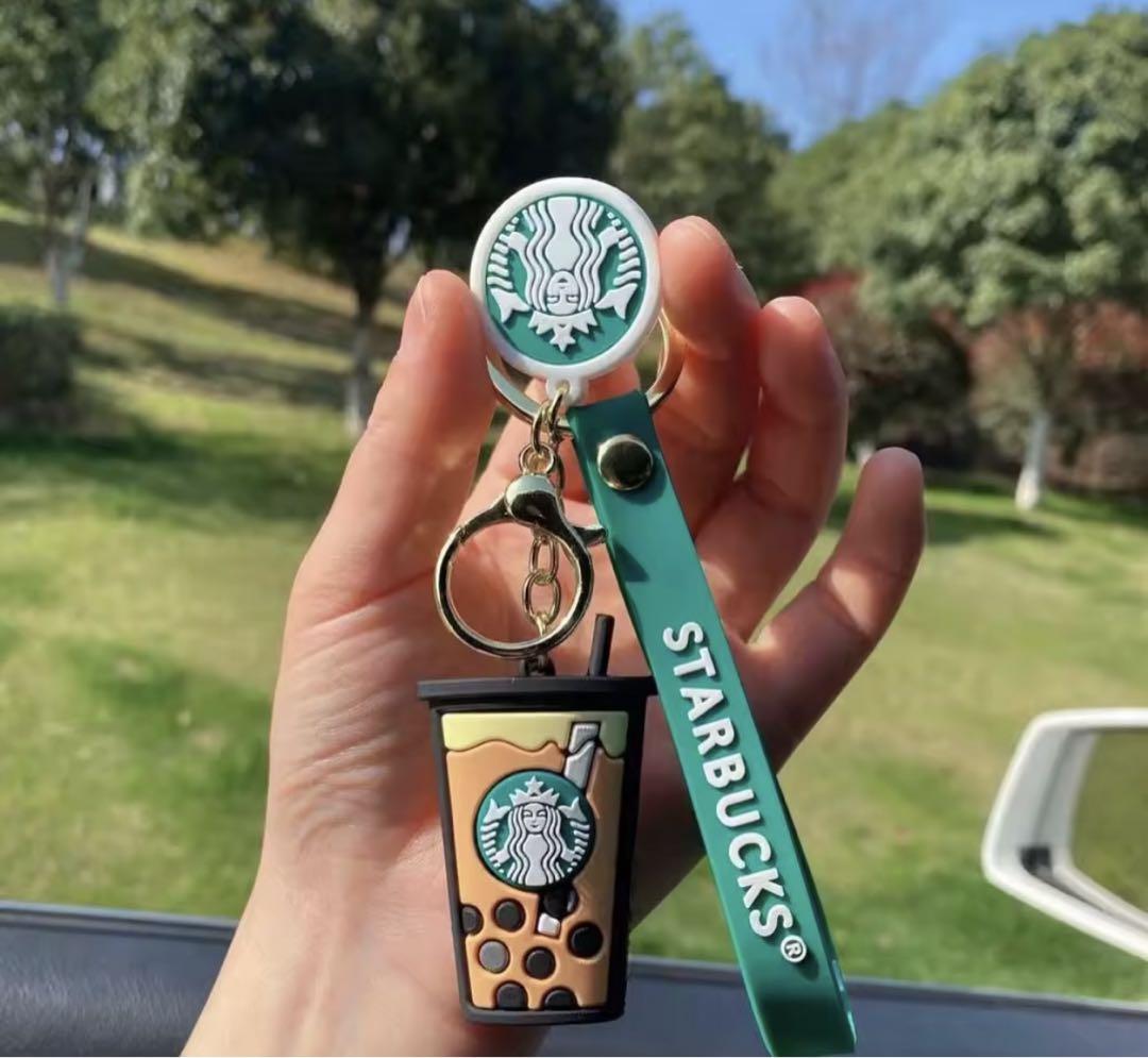スターバックス】カードケース キーホルダー タピオカ コーヒー