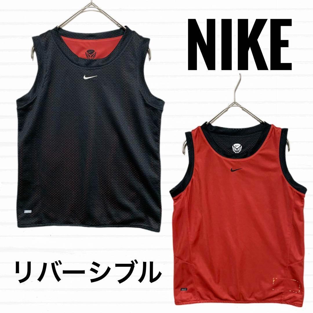 【USA古着】ナイキ　リバーシブルタンクトップ2XL フェス　メッシュ 2025年最新】nike リバーシブル タンクトップの人気アイテム