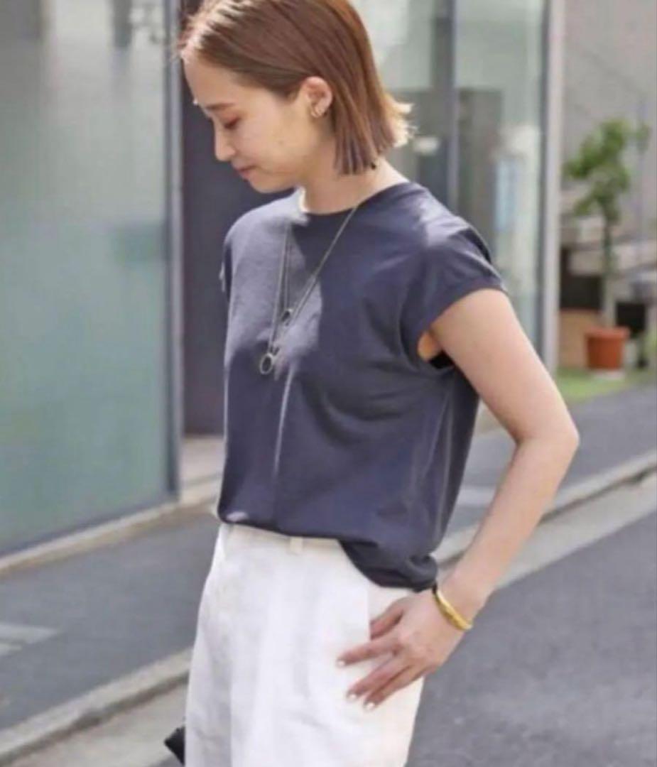 Deuxieme Classe loosey2 クルーネック タンクトップ