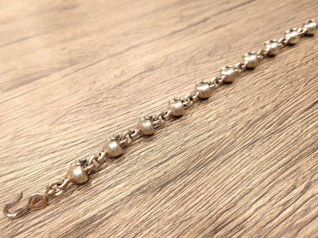 直営店購入サーティーンデザインズSMALL MAD SKULL BRACELET