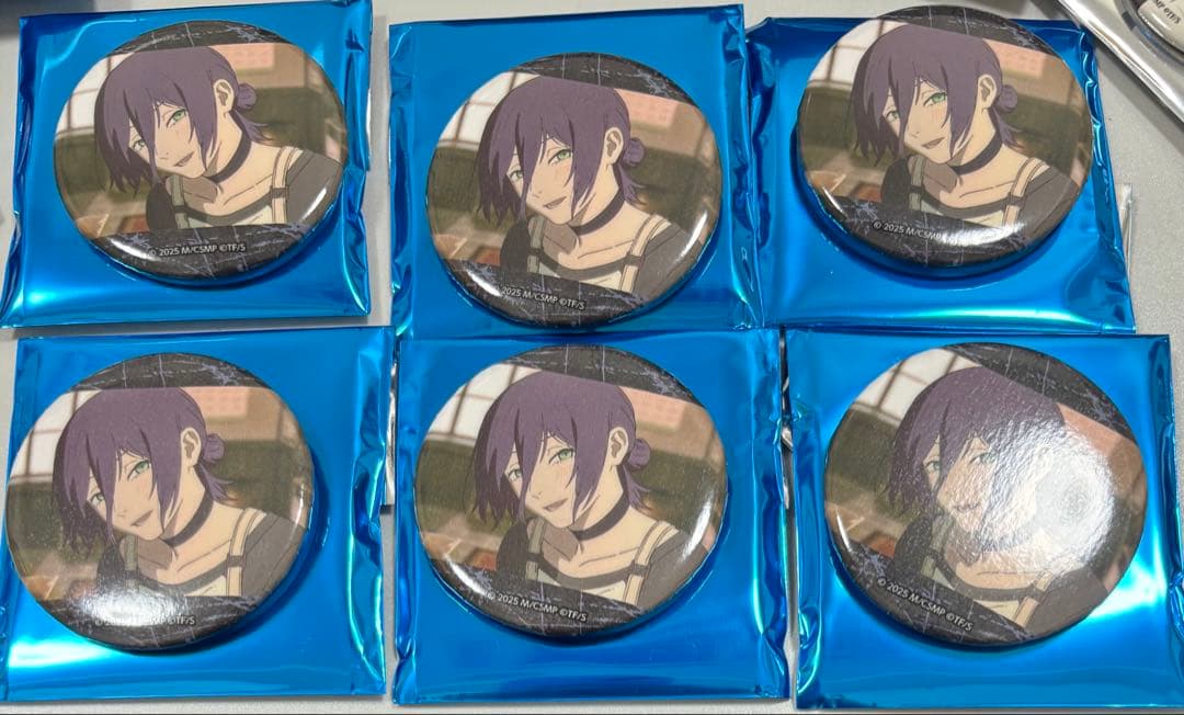 チェンソーマン　レゼ　まねきねこ　缶バッジ セット