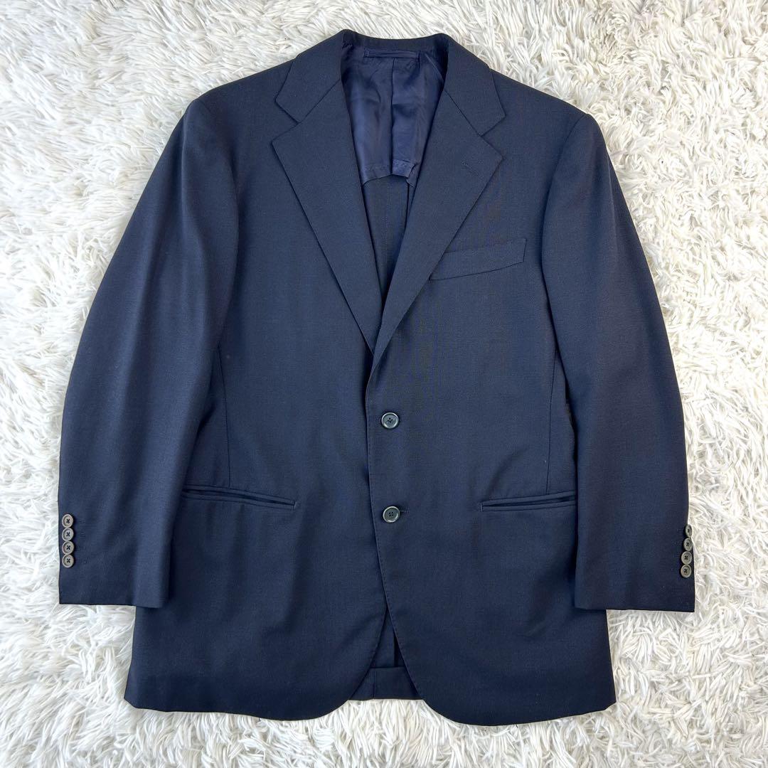 美品✨　ビームスエフ　テーラード　サマージャケット　背抜き　春夏　段返り3B