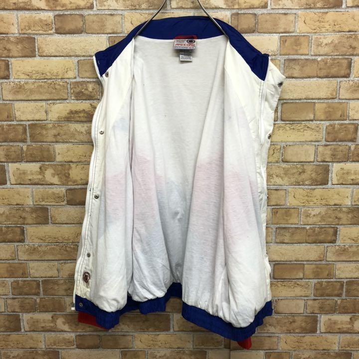 新作2023 ♡APEXONE♡ナイロンジャケット フルジップ 刺繍ロゴ ビッグサイズ NHL f7wtU-m71696492558 送料無料得価