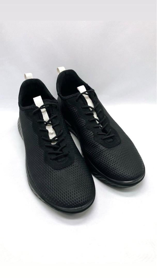 【極美品】ECCO エコー　ATH−1FM 本革レザー　スニーカー27.5cm