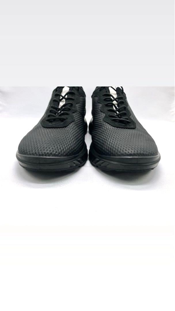 【極美品】ECCO エコー　ATH−1FM 本革レザー　スニーカー27.5cm