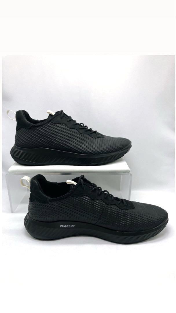 【極美品】ECCO エコー　ATH−1FM 本革レザー　スニーカー27.5cm