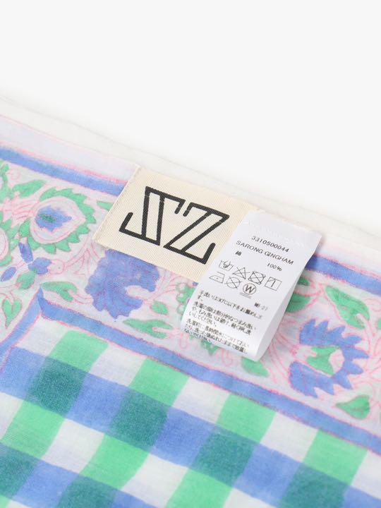 SZ Blockprints♡ Sarong Gingham Stole