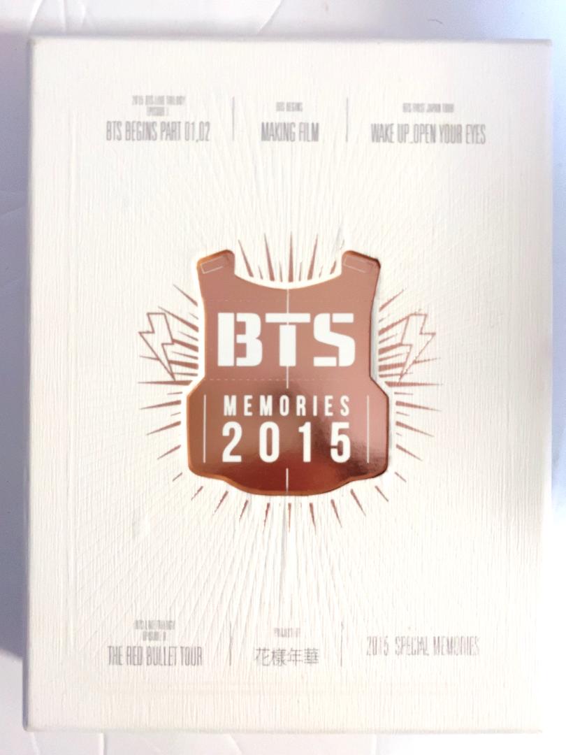 BTS MEMORIES OF 2015 DVD 日本語字幕付き（B5325）