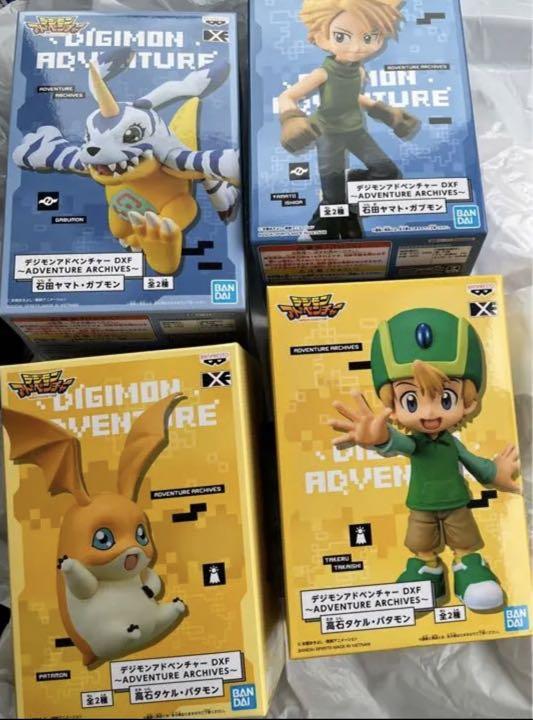 デジモンアドベンチャー DXF フィギュア 4体セット