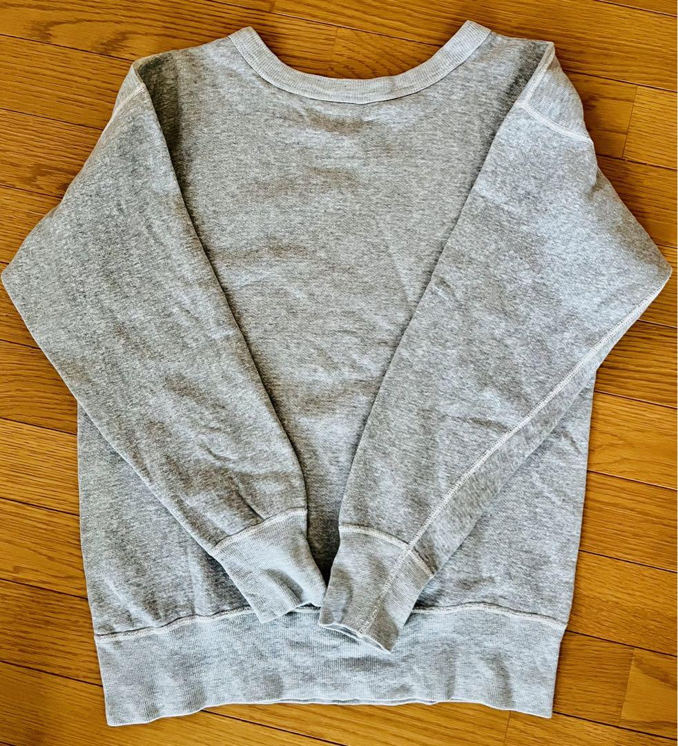 Vintage Norton Sweat Shirt 染込 霜降グレー モーター Vintage Norton Sweat Shirt 染込 霜降グレー モーター