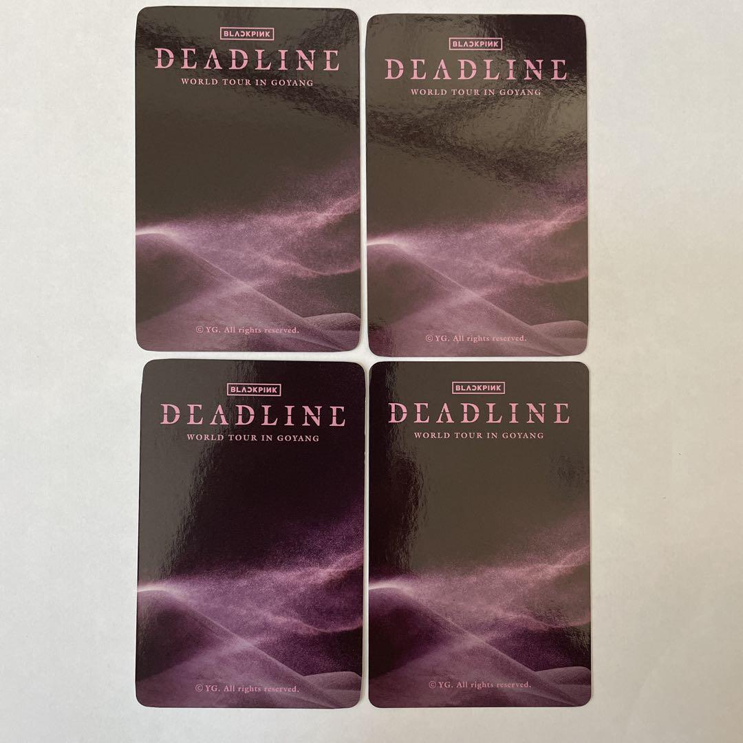 BLACKPINK DEADLINE ソウルコン 特典トレカ コンプ - メルカリ