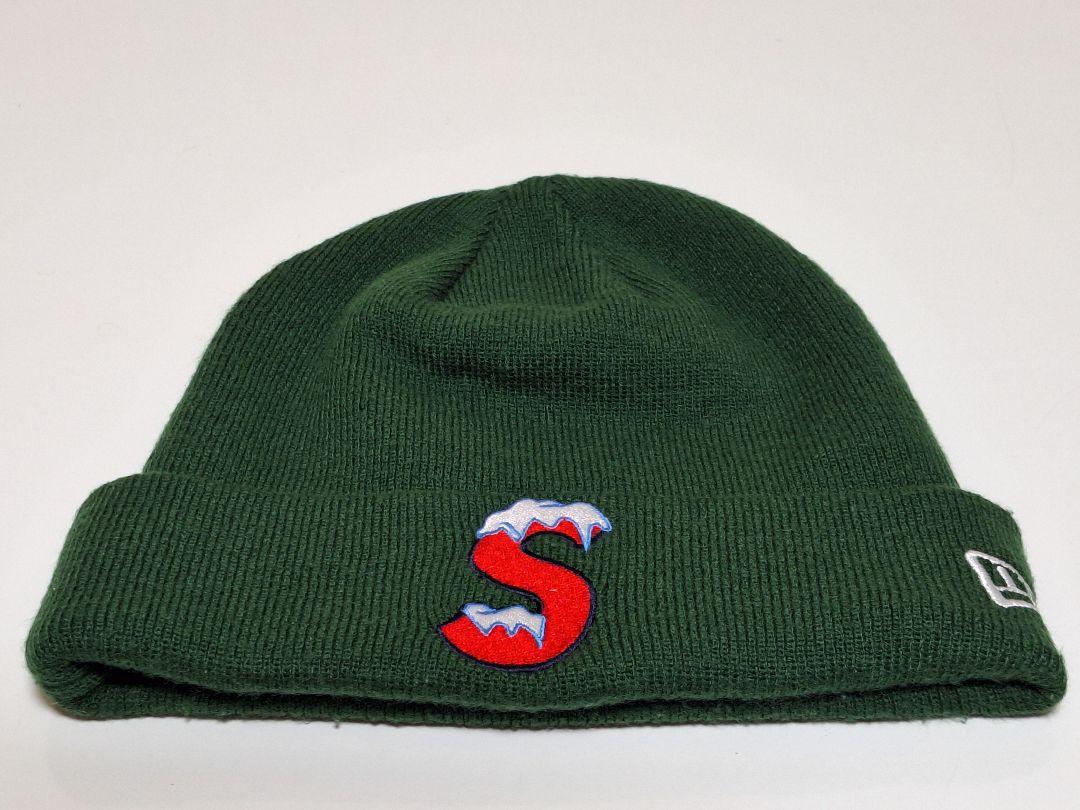 Supreme × New Era　Ice　S Logo　Beanie　グリーン
