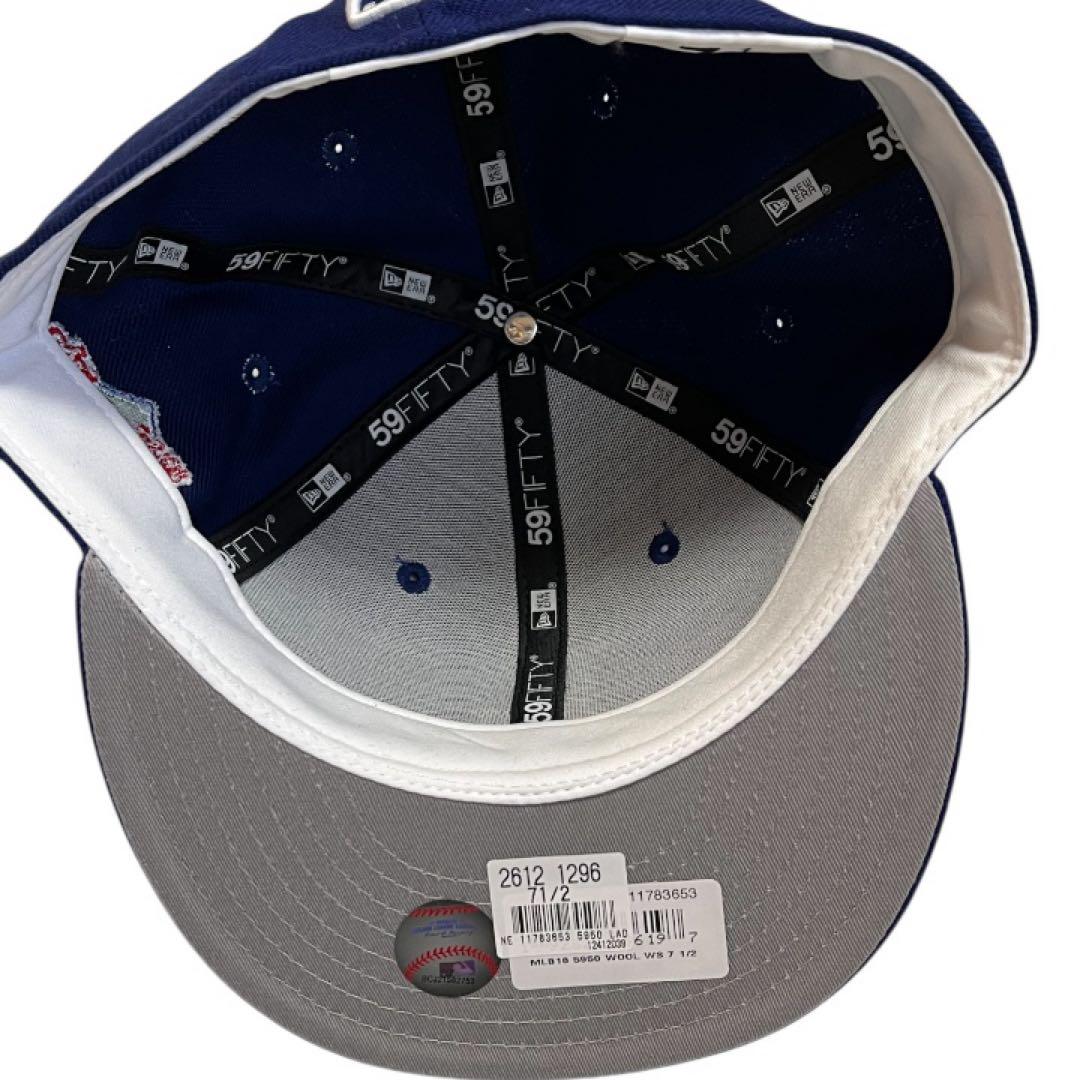 [新品] NEW ERA 59FIFTY ドジャース キャップ 7 1/2