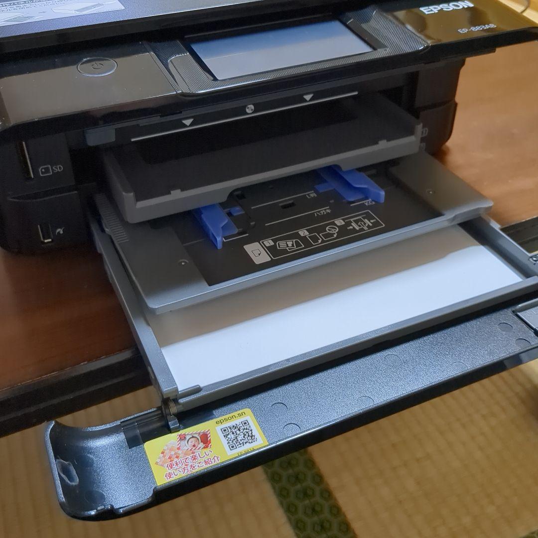 ー品販売  EPSONプリンターEP-883AB ジャンク 黒 - メルカリ プリンター・複合機