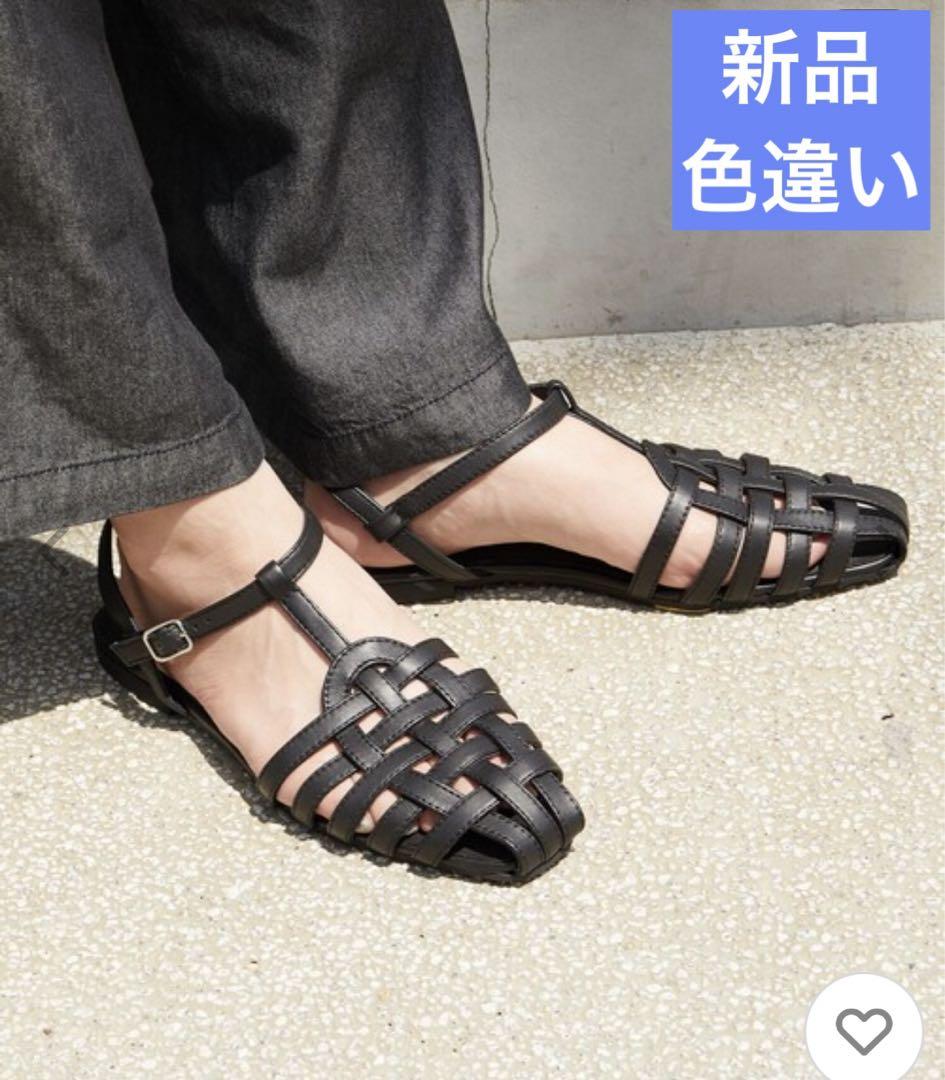 美品】OHGA オーガ ダブルストラップパンプス 23.5㎝ メリージェーン
