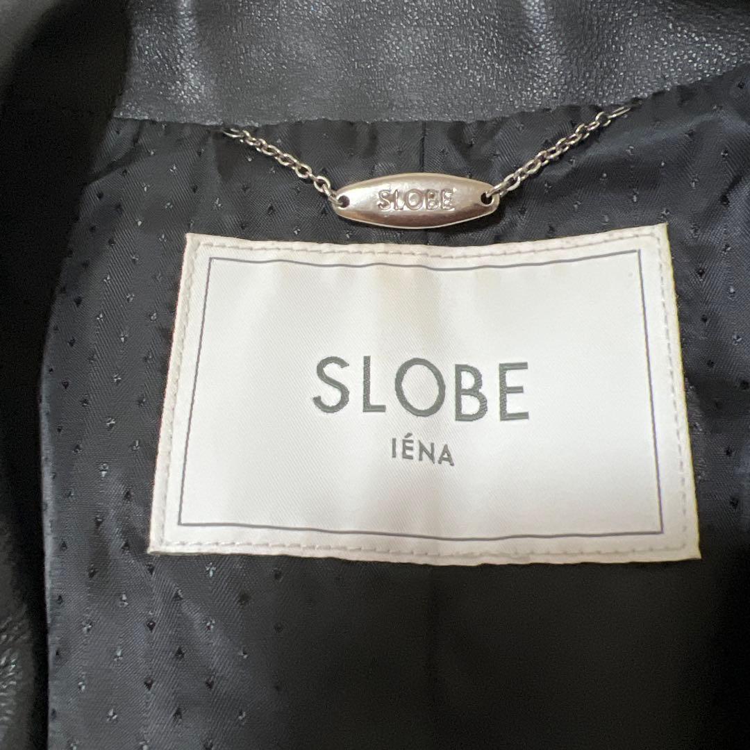 【人気商品】SLOBE IE'NA ラムレザー ダブルライダースジャケット 【人気商品】SLOBE IE'NA ラムレザー ダブルライダースジャケット