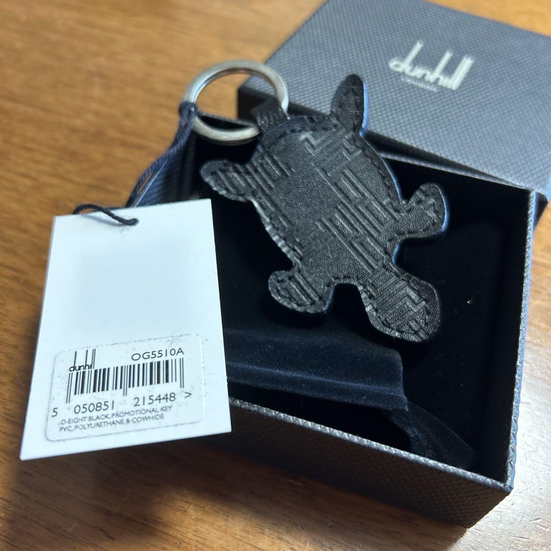 dunhill レザー キーリング OG5510A ブラック　ダンヒル　亀