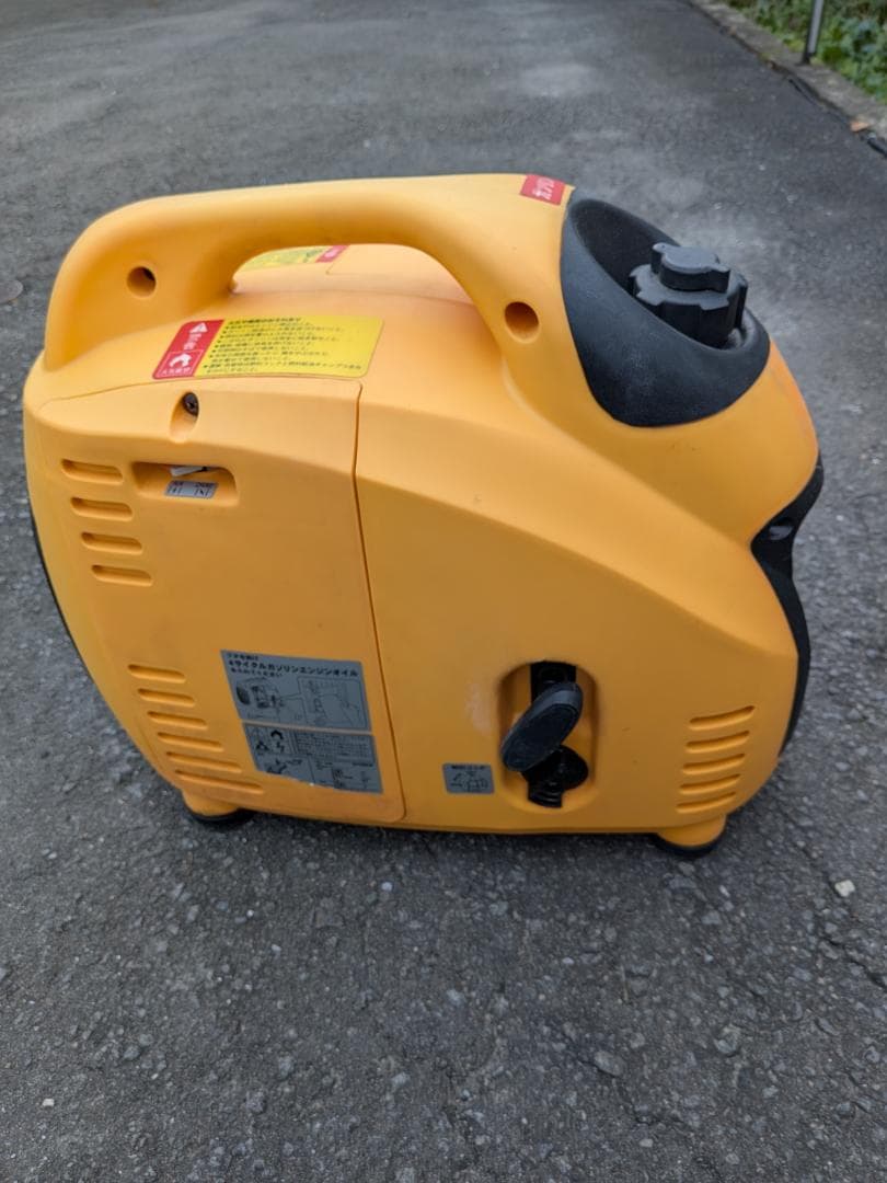 Elick DY-1500LBI インバーター発電機目立った傷や汚れなし