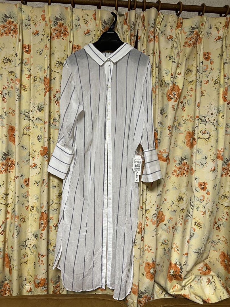 新品) RADIATEシャツワンピース 4,650円
