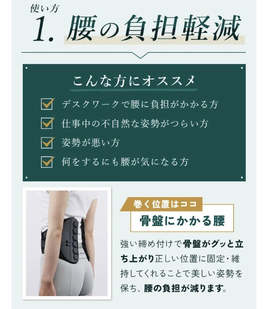 新品未開封】正規品！GUARDNER ガードナーベルト m 腰痛ベルトin