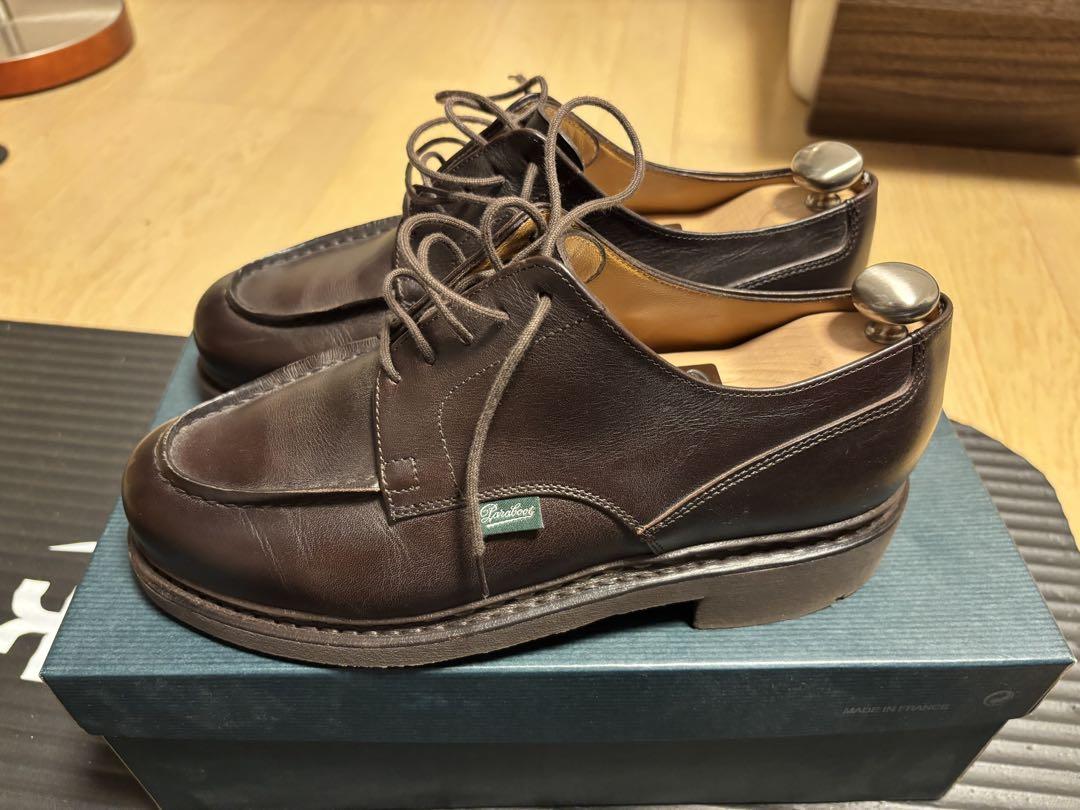 靴 paraboot chambord cafe 6.0