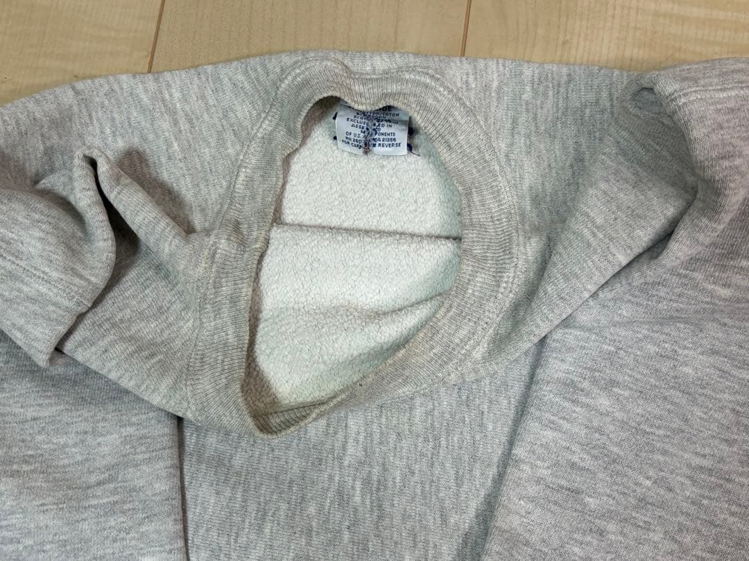 90s 目無し リバースウィーブ チャンピオン XL メキシコ製 グレーXL LL Champion HOMU-JOURNEY_COM