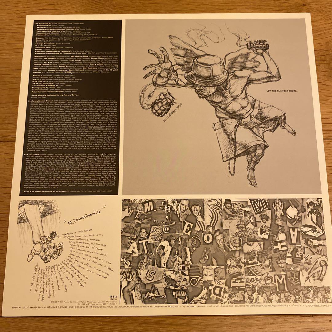 methods of mayhem レコード LP limp bizkit