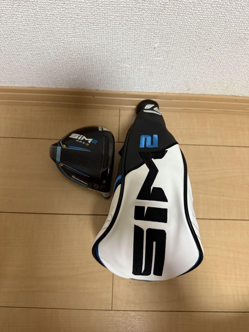 TaylorMade SIM2 MAX-D ドライバーヘッド ヘッドカバー付き