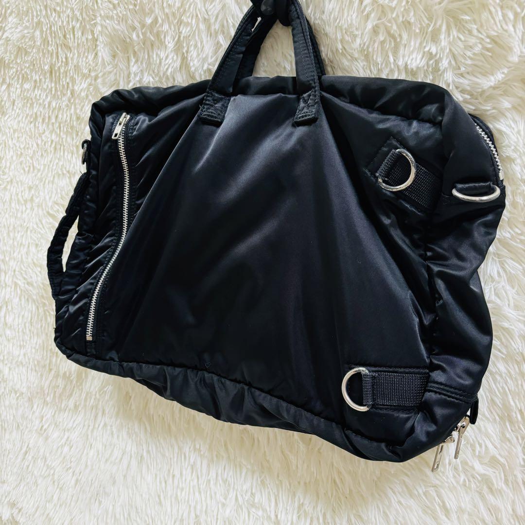 【訳あり】　PORTER ブラック タンカー　3way リュック　大容量　A4