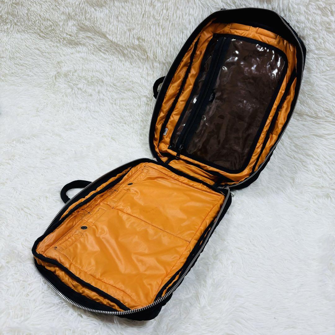 【訳あり】　PORTER ブラック タンカー　3way リュック　大容量　A4