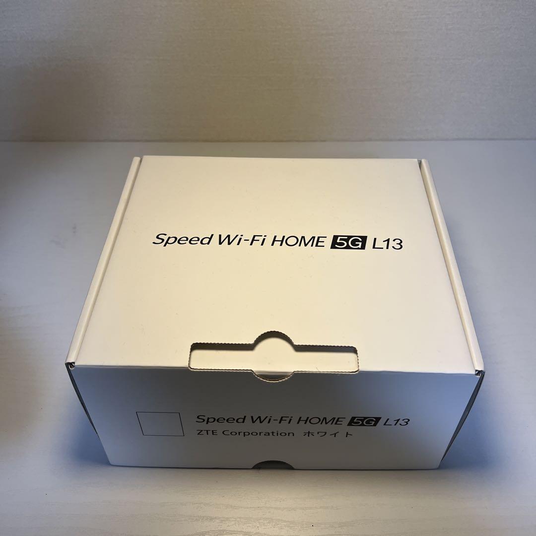 Speed Wi-Fi HOME 5G L13 ワイファイ ルーター 画像2