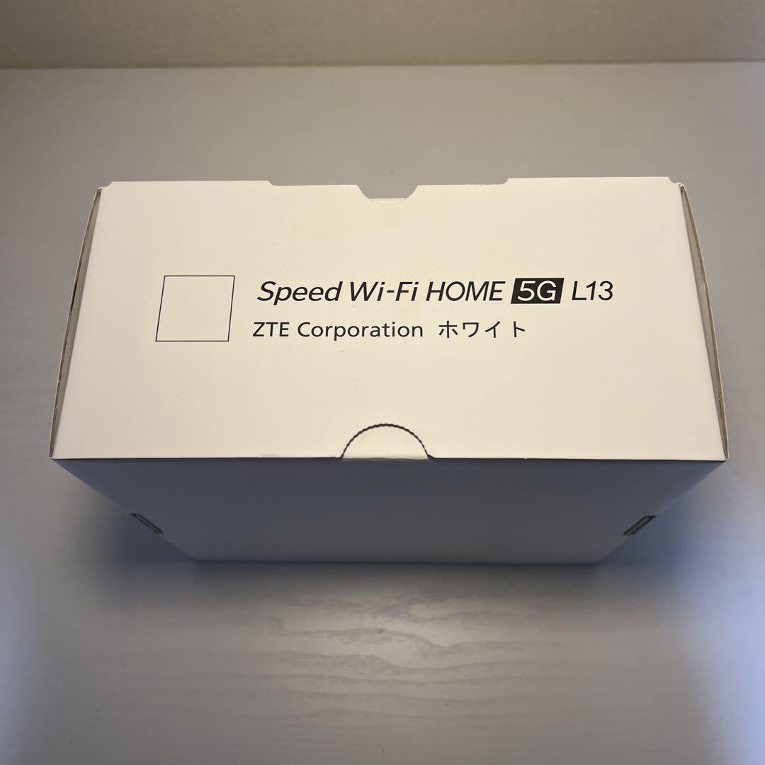 Speed Wi-Fi HOME 5G L13 ワイファイ ルーター 画像3