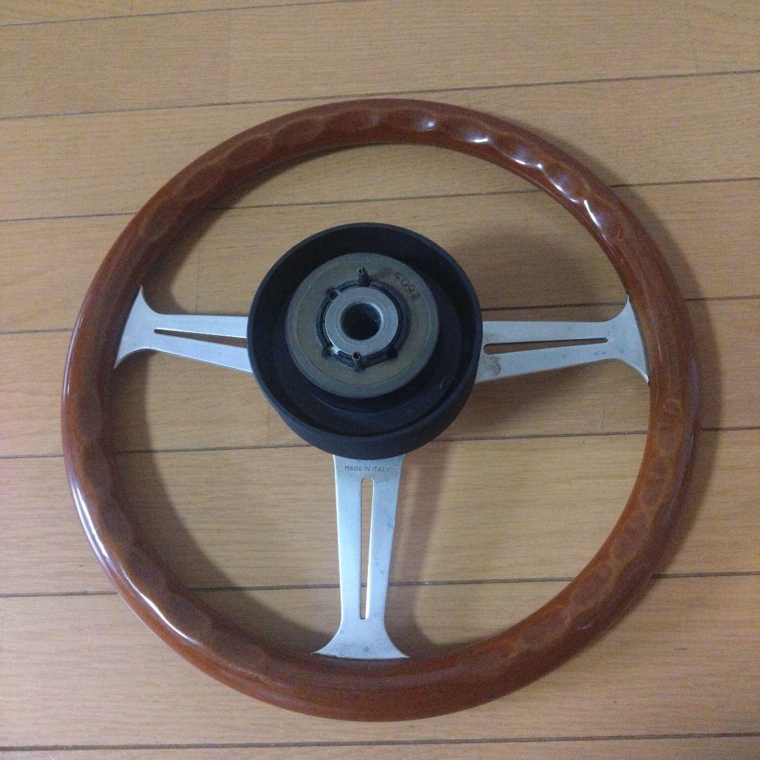 ウッドハンドル　ウッドステアリング　旧車　値下げ