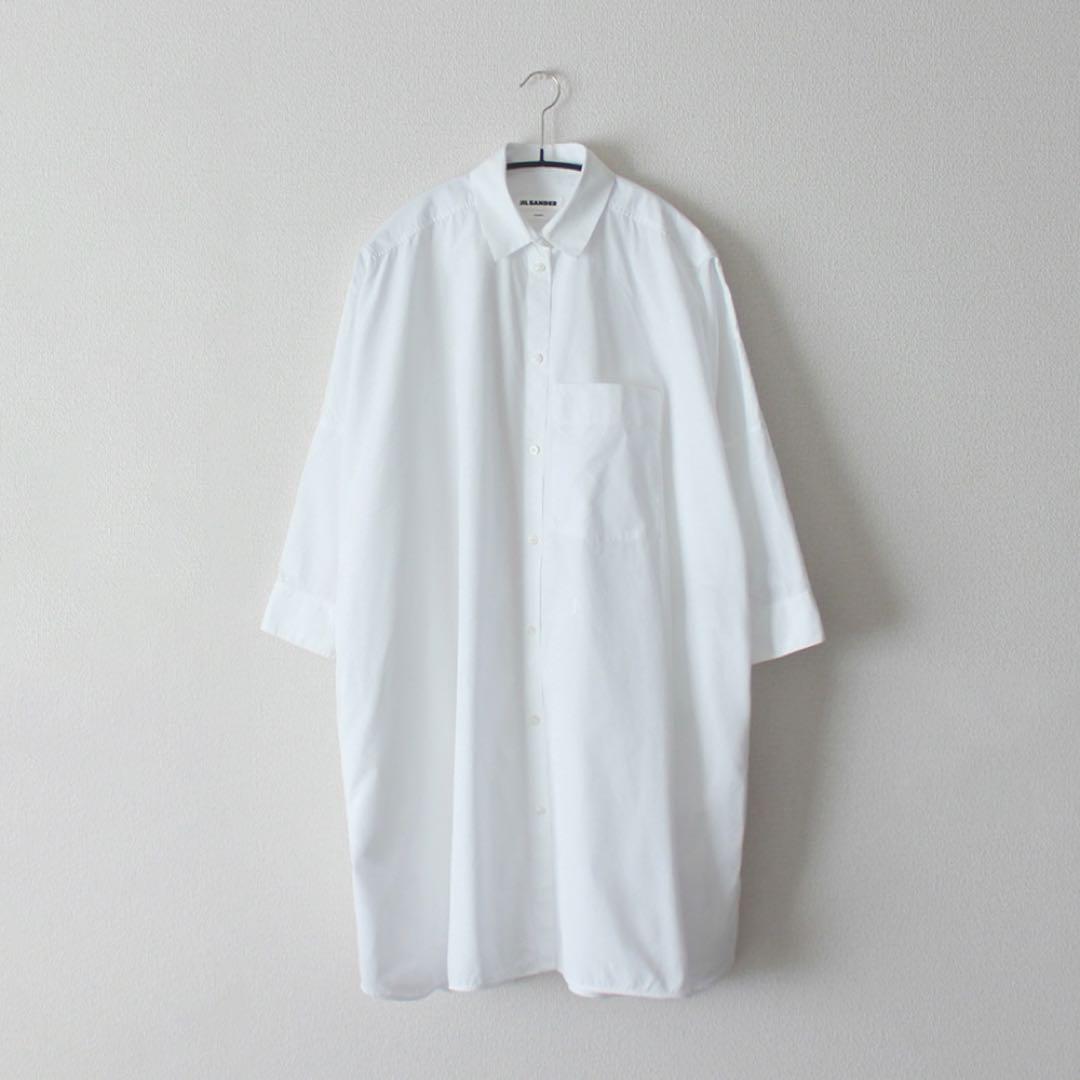 【万能アイテム】JILSANDER 半袖ポプリンシャツ コットン ポプリン シャツ メンズ | Jil Sander 公式オンライン