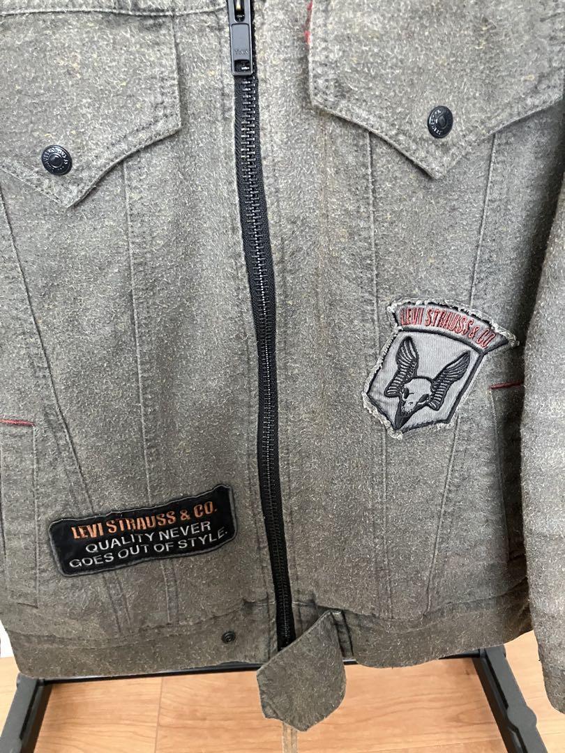 Levis メンズライダースジャケット