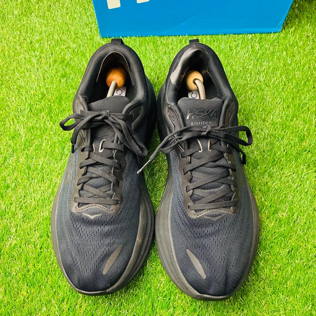 【極美品】HOKA ONEONE BONDI8 厚底 ボンダイ ブラック 29