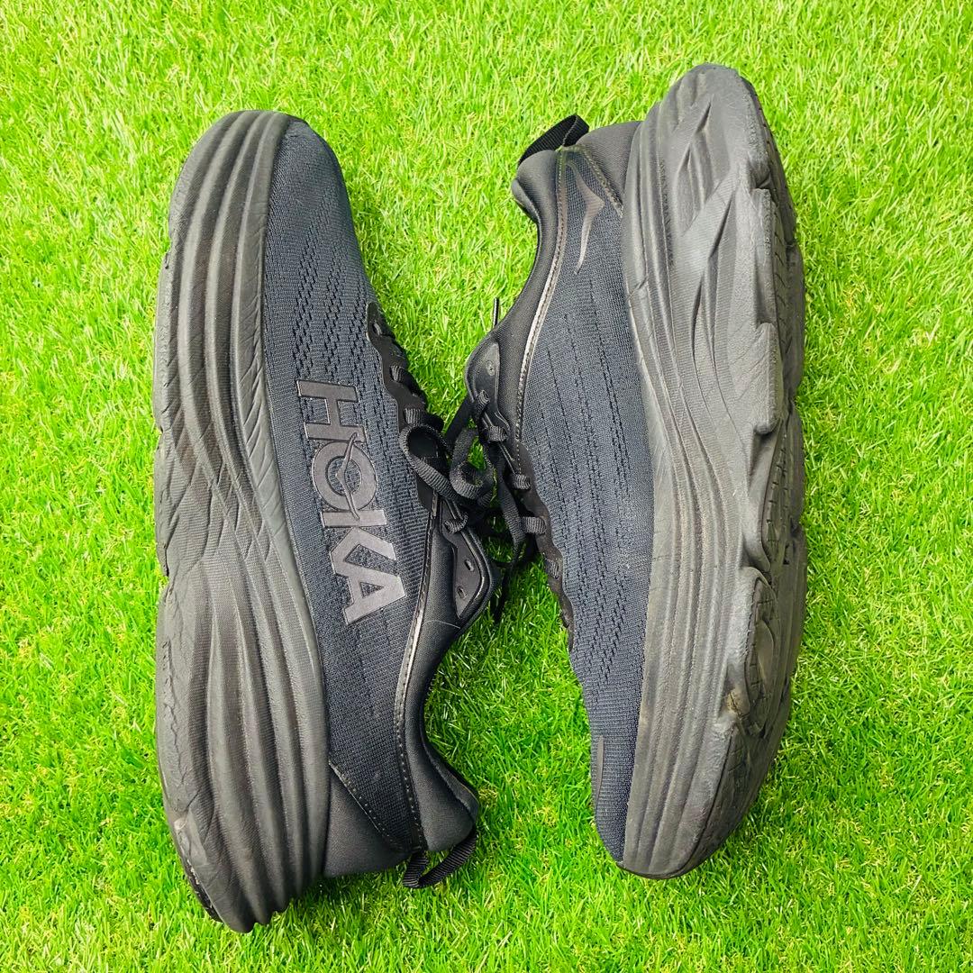 【極美品】HOKA ONEONE BONDI8 厚底 ボンダイ ブラック 29