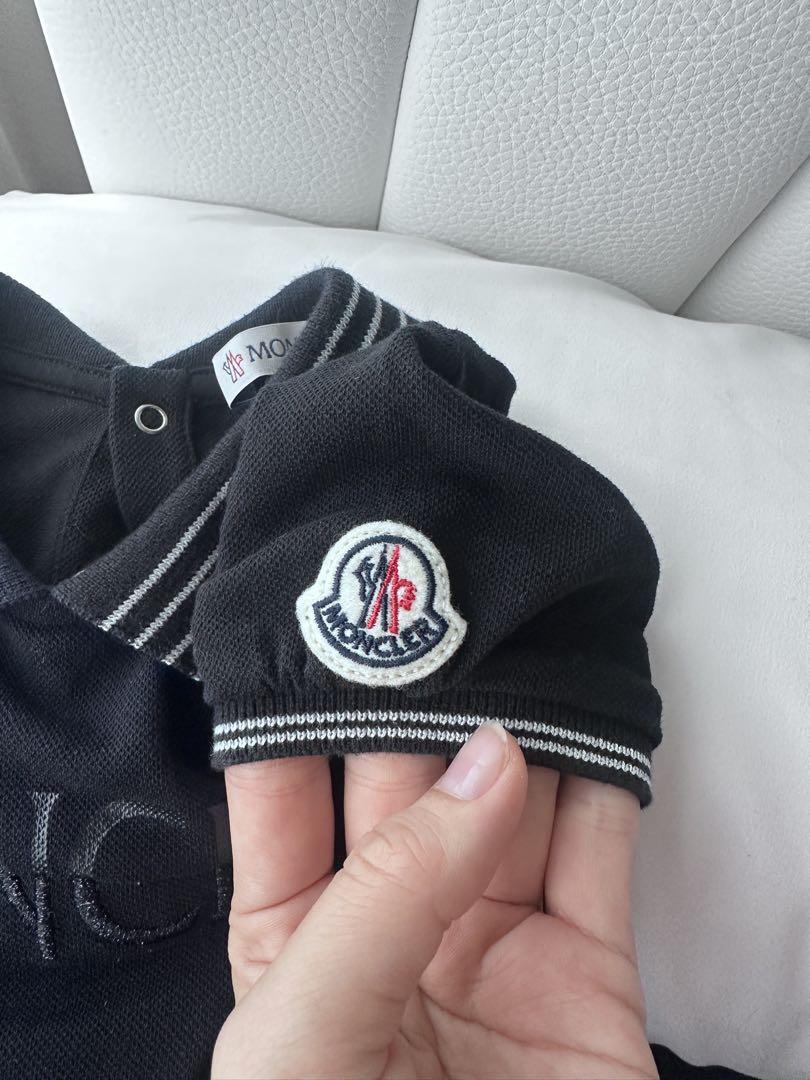 MONCLER 半袖ワンピース 黒
