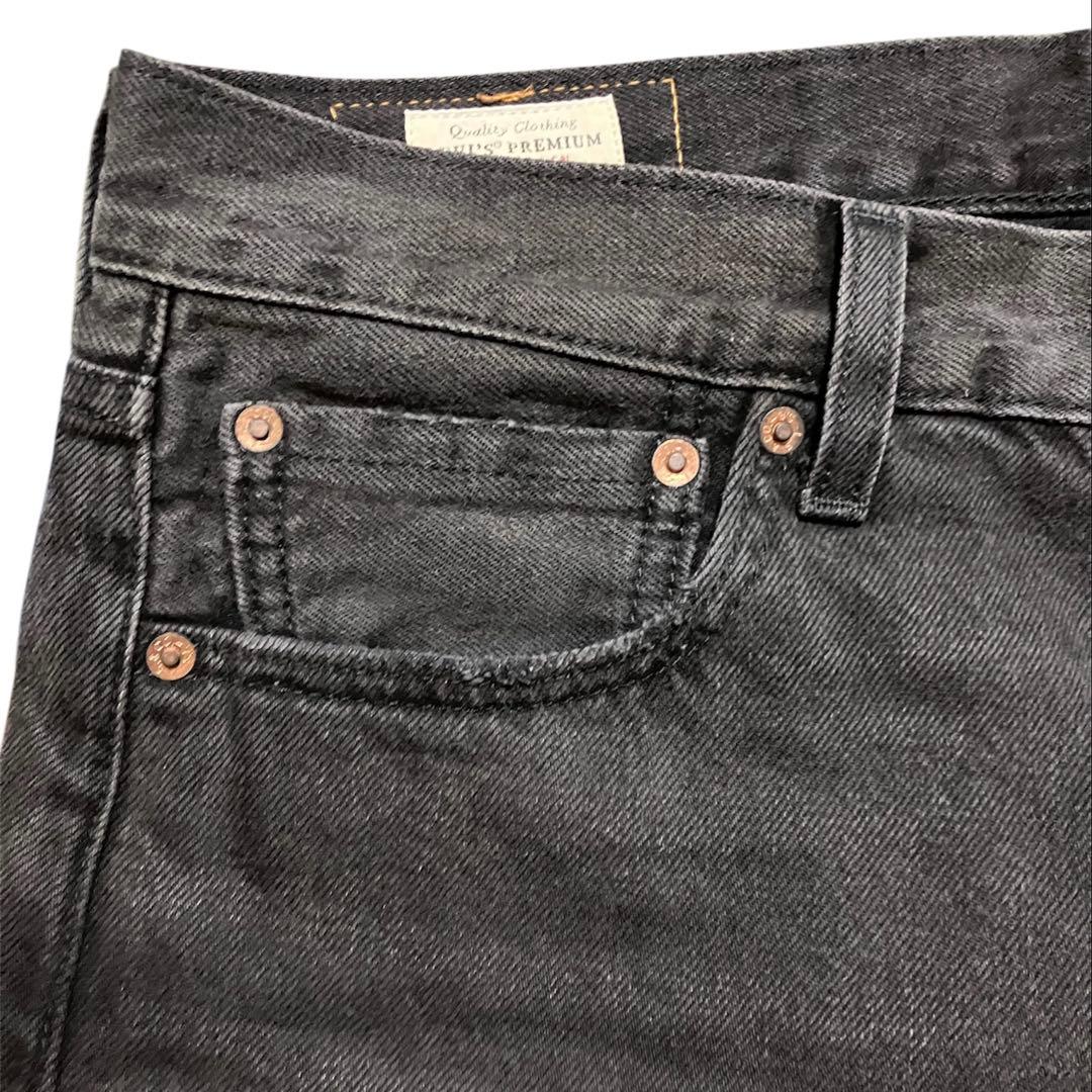Levi's501ブラック デニム エディフィス別注 サイズ32 レングス28