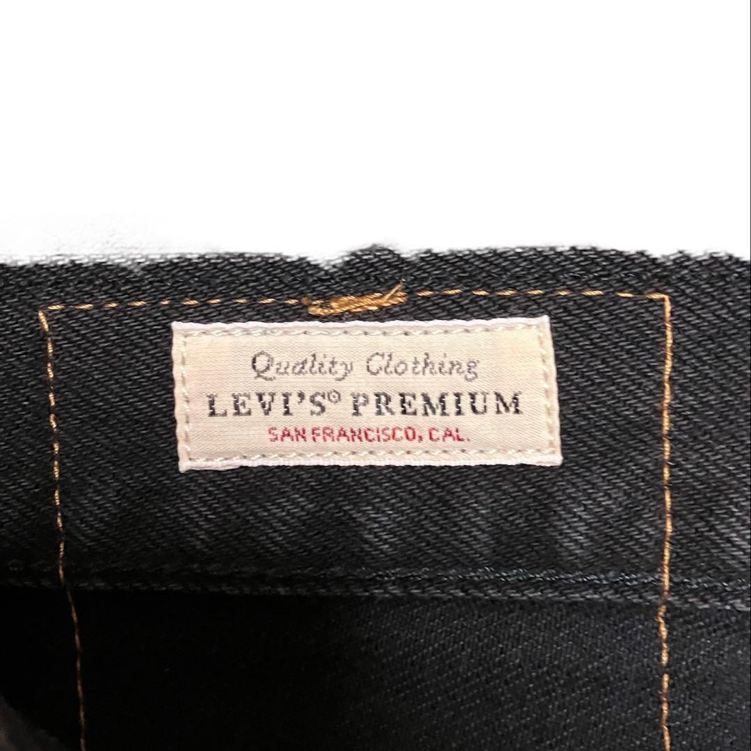 Levi's501ブラック デニム エディフィス別注 サイズ32 レングス