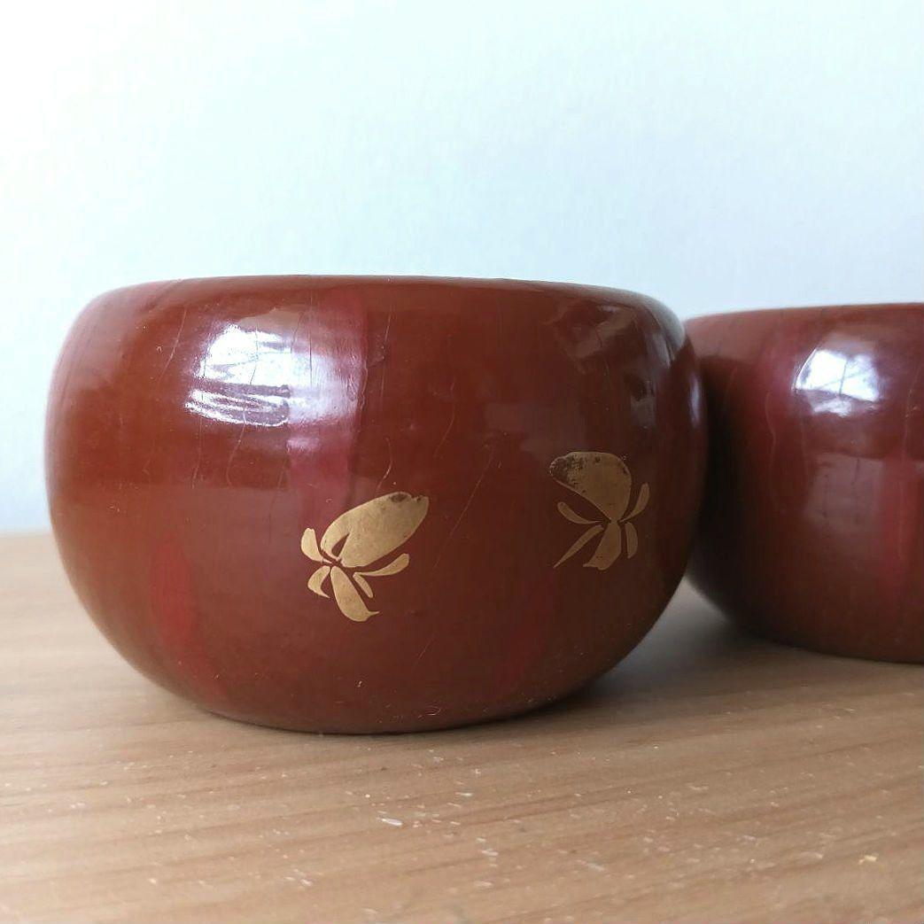 朱金蒔絵の杯 2個セット 骨董美術品 Yahoo!オークション -「蒔絵」(杯) (漆芸)の落札相場・落札価格