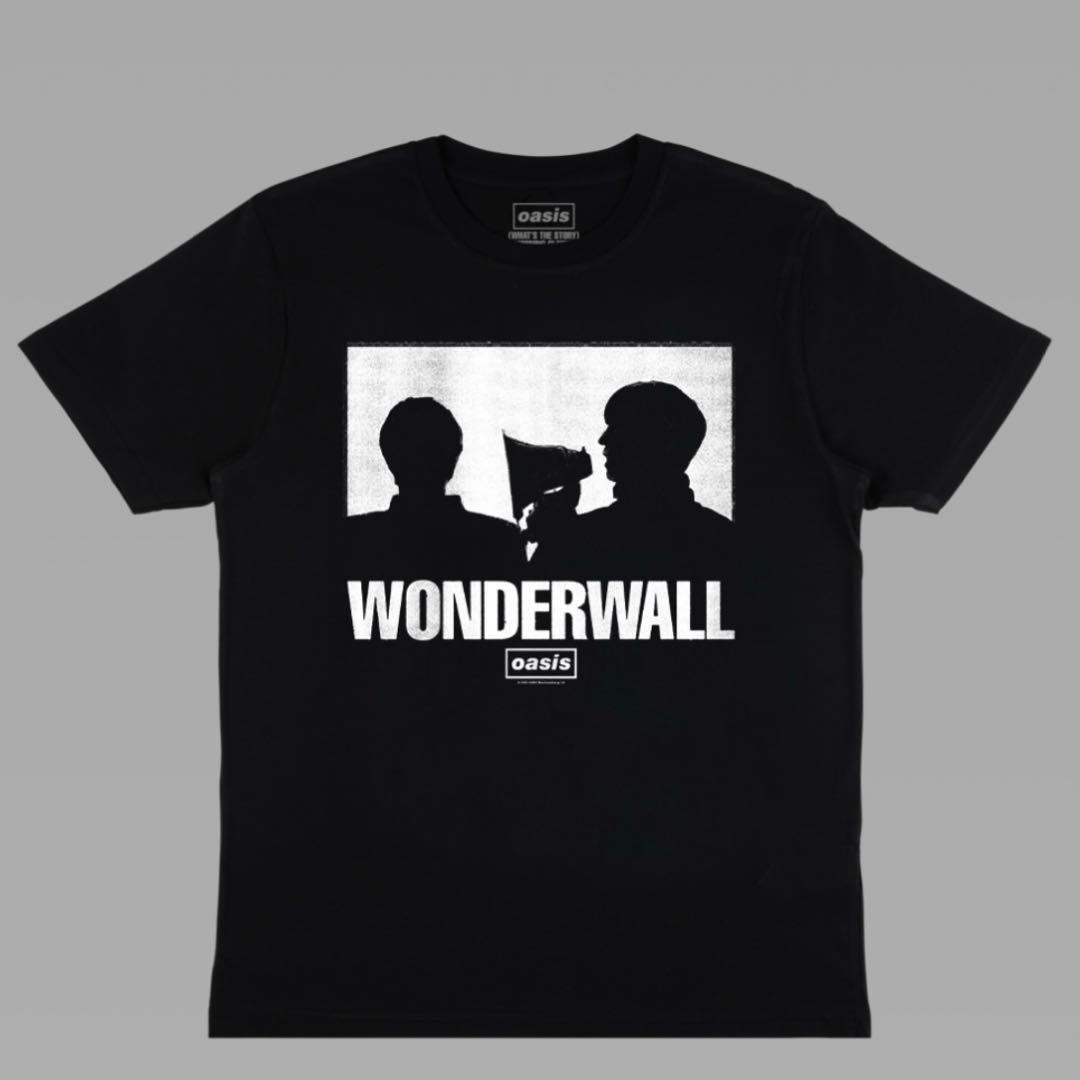 Oasis Wonderwall Silhouette T-shirt新品、♥