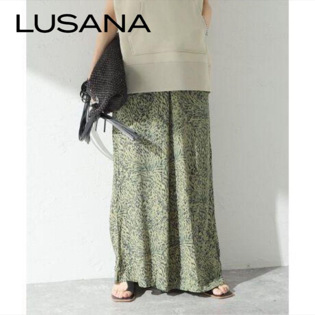 超特価sale開催】 新品☆Spick&Span LUSANA Hepburn Pant パンツ