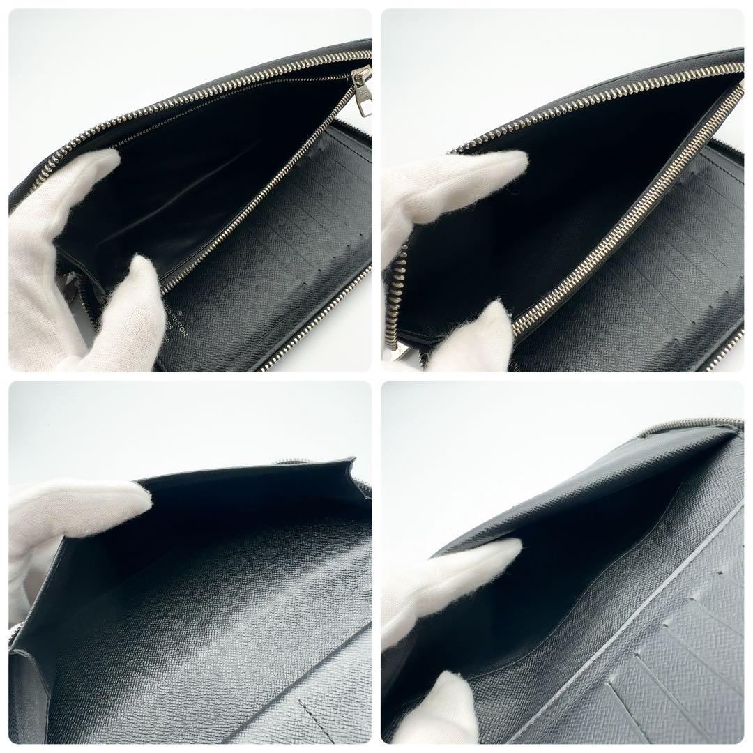 【新品に近い】ルイヴィトン ダミエ グラフィット ジッピーヴェルティカル