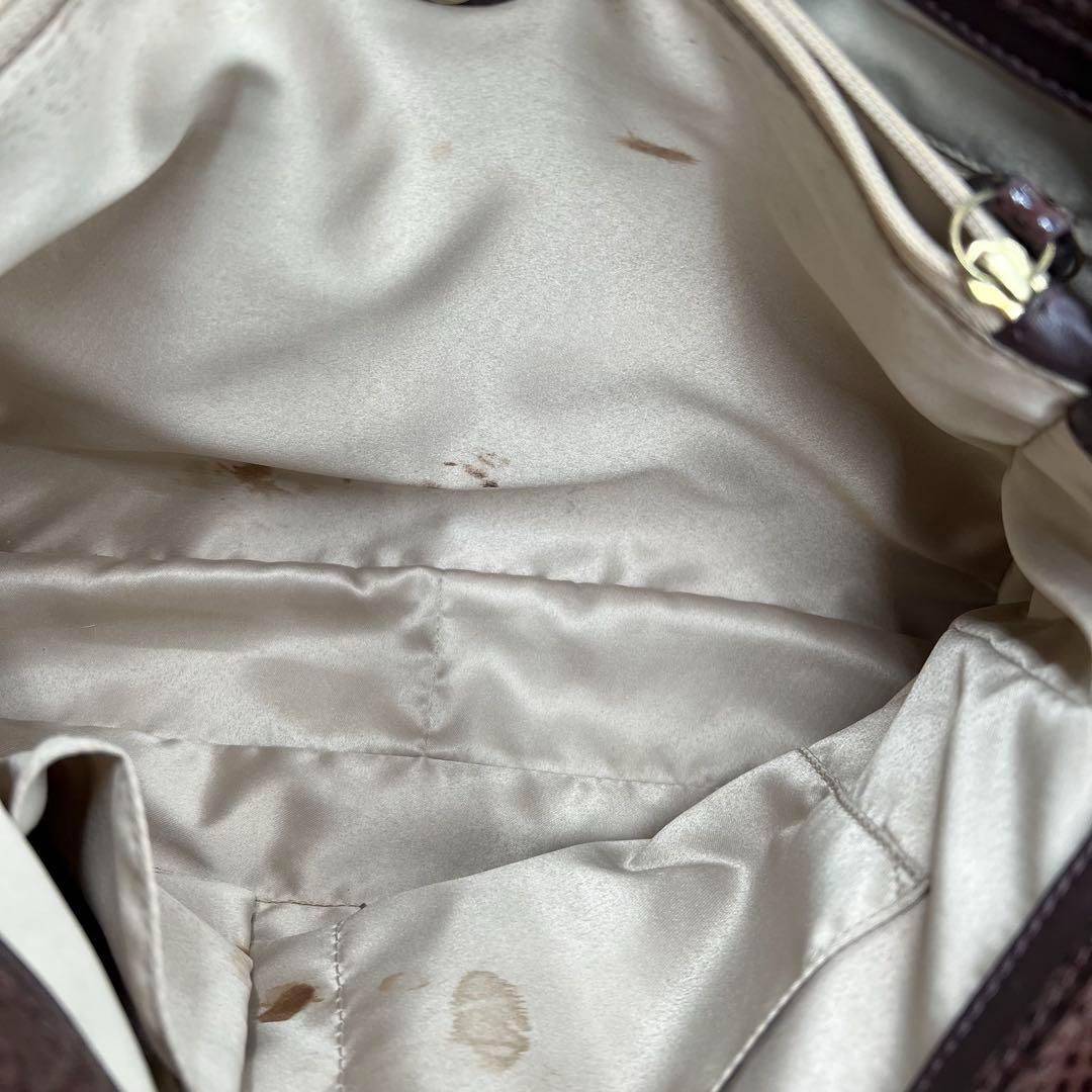 【良品】COACH ペネロピ ハンドバッグ ターンロック レザー ブラウン 良品】COACH ペネロピ ハンドバッグ ターンロック レザー