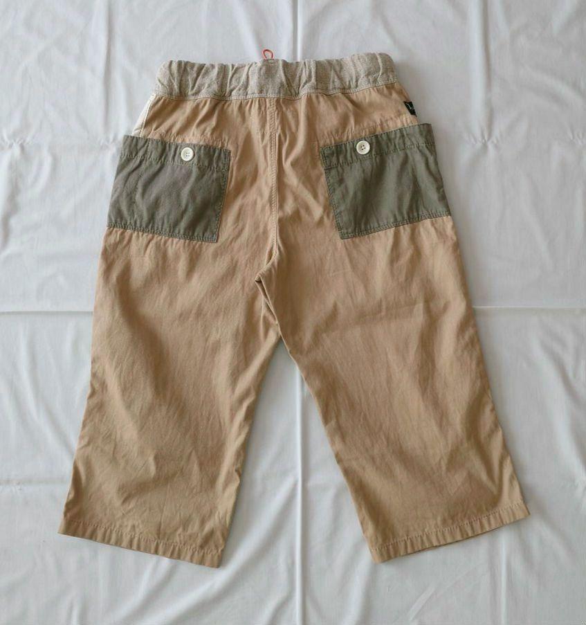 快晴堂　クロップドパンツ　ハーフパンツ　サイズ2