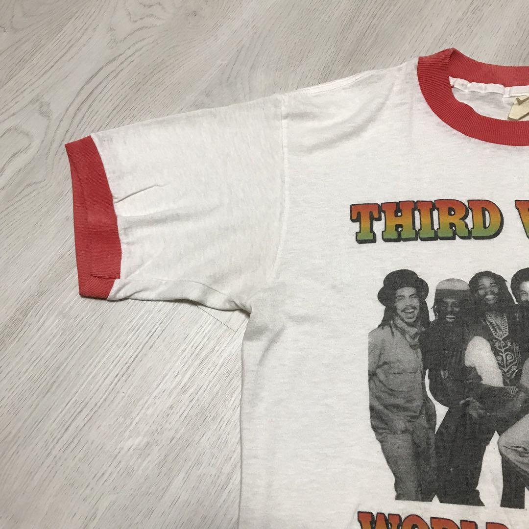 80's vintage バンドtシャツ third world レゲエ　古着