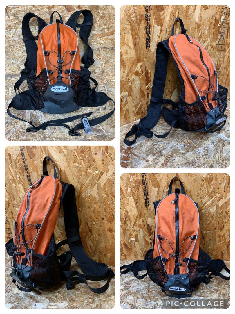 (6249) mont-bell モンベル リュック アウトドア用品 VBP クロスパック ランニング 釣り 中古品 6249) mont-bell モンベル リュック アウトドア VBP 中古品
